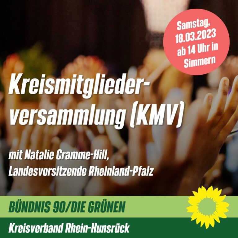 Kreismitgliederversammlung am 18. März 2023 in Simmern