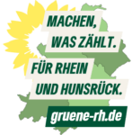 Claim der Grünen: Machen was zählt, für Rhein und Hunsrück