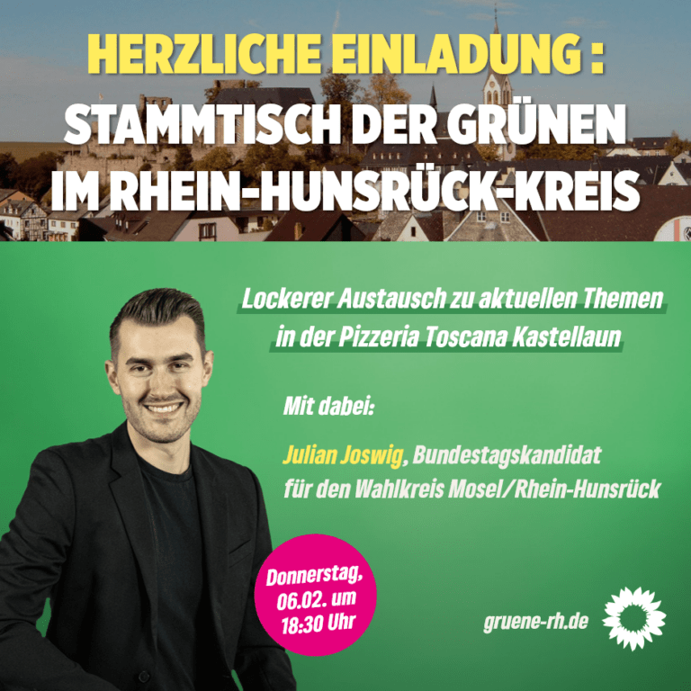 GRÜNER Stammtisch in Kastellaun