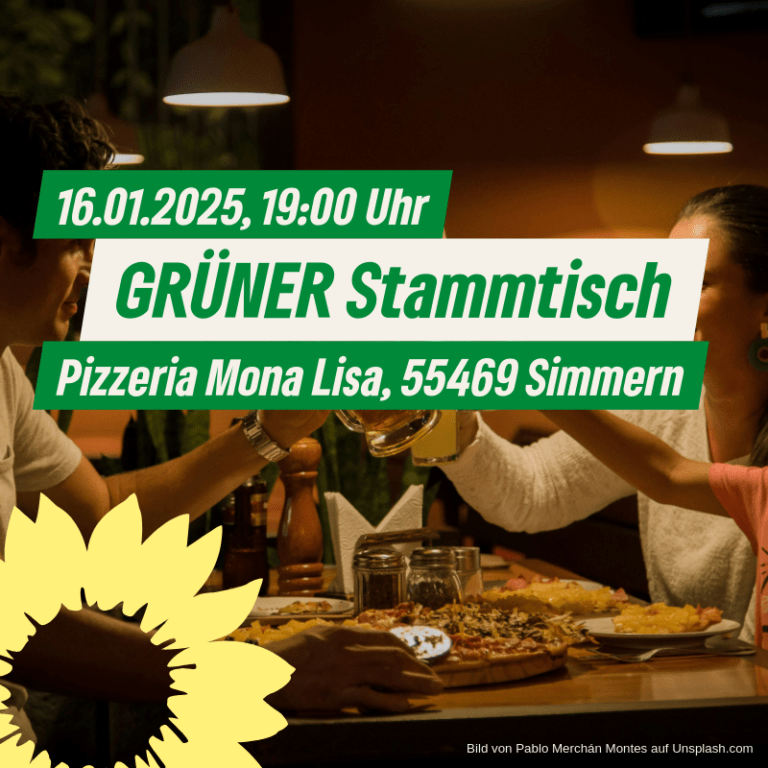 GRÜNER Stammtisch in Simmern