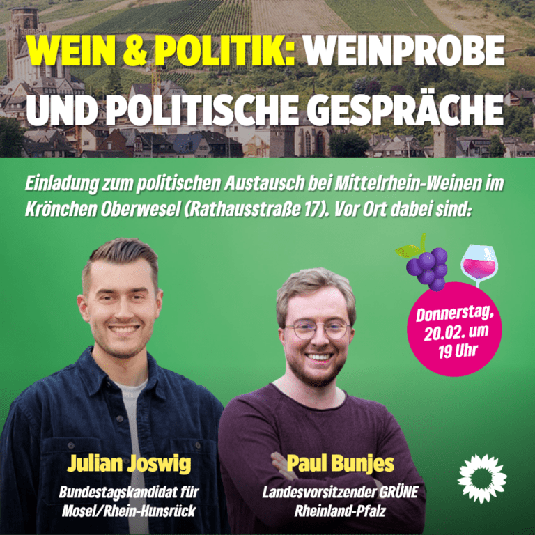 Wein & Politik am Mittelrhein